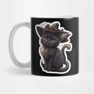 Cute little witchy cat Mug